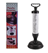 Powerful Drain Buster Unblocker Plunger Sink Toilet Clog Remover Rubber Sucker