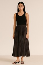 Massimo Dutti Pleated Skirt