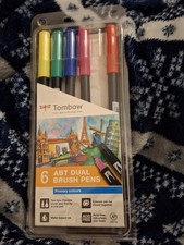 Tombow Dual Brush Pens Opened