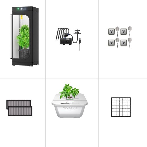 Vivosun vgrow smart grow box - grow,