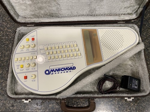 Rare suzuki omnichord - om-27, w/
