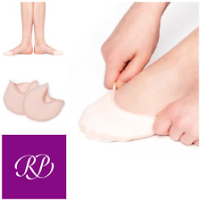 Russian Pointe Ballet Toe Pads Size M W2, L W3-4 and XL W5-6 Cushioned Gel Pink