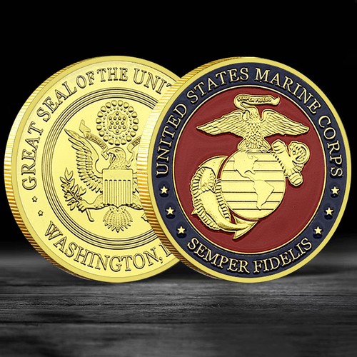Marine corps challenge - corps, coin
