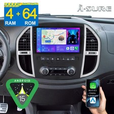 4+64GB Android 15 Car Stereo
