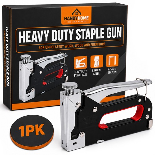 Heavy duty staple - heavy, gun