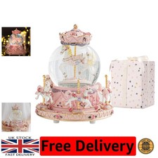 Elegant Music Box Carousel