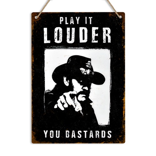 Retro metal sign play - retro,