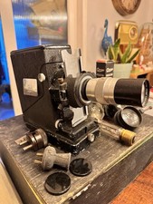 Vintage Pullin Optics 35mm Film & Slide Projector with Pulnar f/2.8 4" Lens