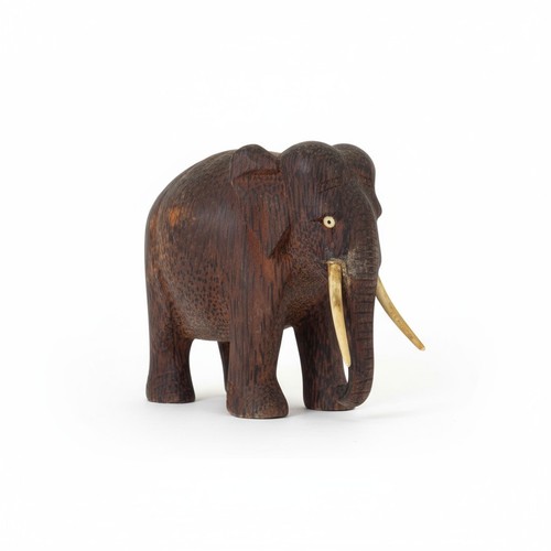 Vintage hand carved - hand-carved, wooden