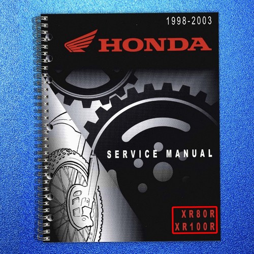 Honda xr80r xr100r 1998 - xr80r, 1998-2003