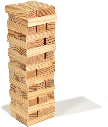 Wooden tumbling tower - tumbling,