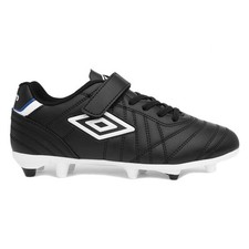 Umbro Boys Trainers Black Kids Easy Fasten Girls Football Boots Speciali Liga