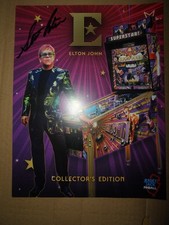 Elton John Collector's Edition Pinball Machine Flyer