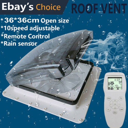 Roof vent fan - 15.75",
