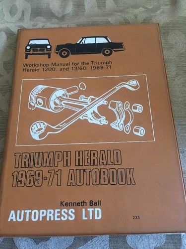 Workshop manual for triumph - manual,