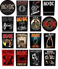 official AC/DC BACKPATCH / PATCH BACK IN BLACK hells bells POWERAGE bon scott +