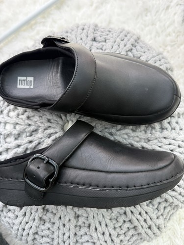 Fitflop black leather gogh - gogh, pro