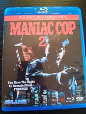 Maniac Cop 2 Blu Ray Movie Slasher Horror Blue Underground Region Free
