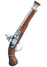 Adults Pirate Pistol Silver