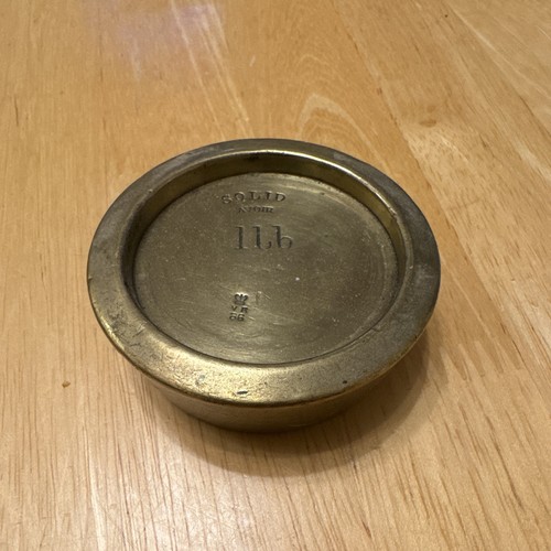 Solid brass scale - 1,