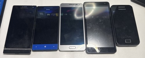 Small job lot mixed phones - small,