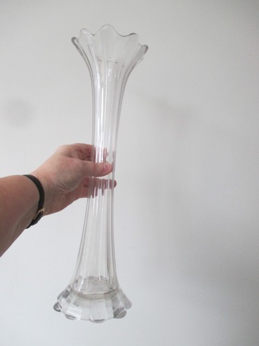 Vintage 1950 clear glass - clear,