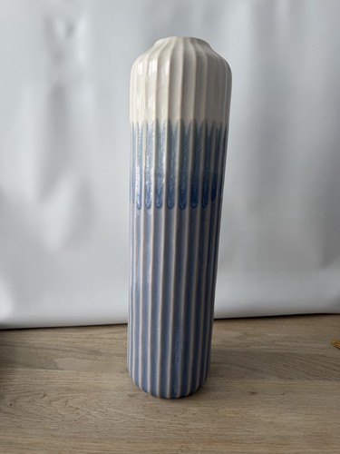 Tall hand crafted ceramic - hand, vase