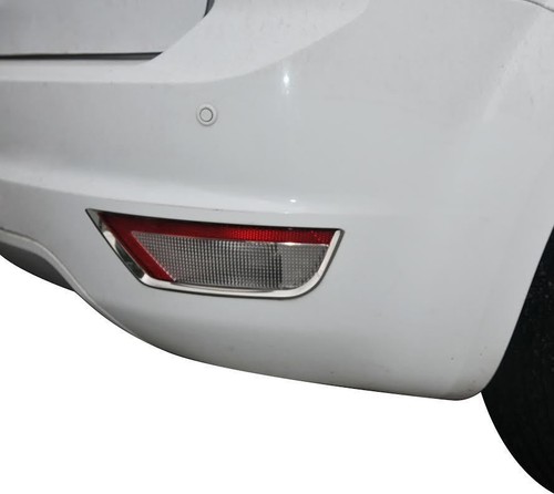 Chrome rear fog lamp - lamp, reflector