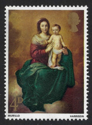 Madonna and child 1967 - child, on