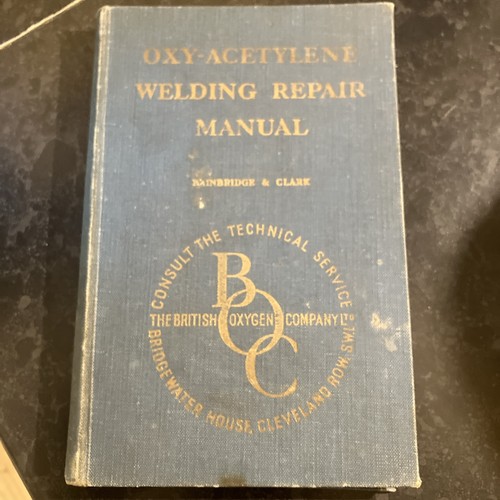 Oxy acetylene welding - oxy-acetylene, repair