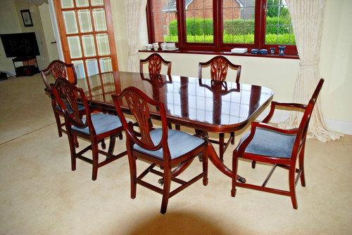 Mahogany repro dining - mahogany,