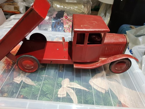Vintage triang bedford tipper - vintage,