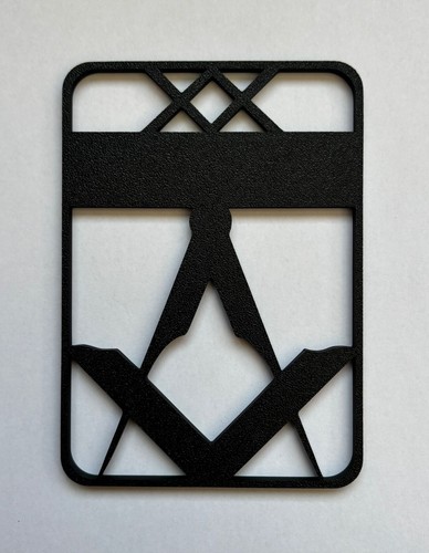 Masonic pocket jewel holder - masonic,