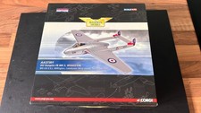 CORGI AA37301 - DH VAMPIRE - NO AIRCRAFT, JUST BOX, STAND, CERTIFICATE GEARDOWN