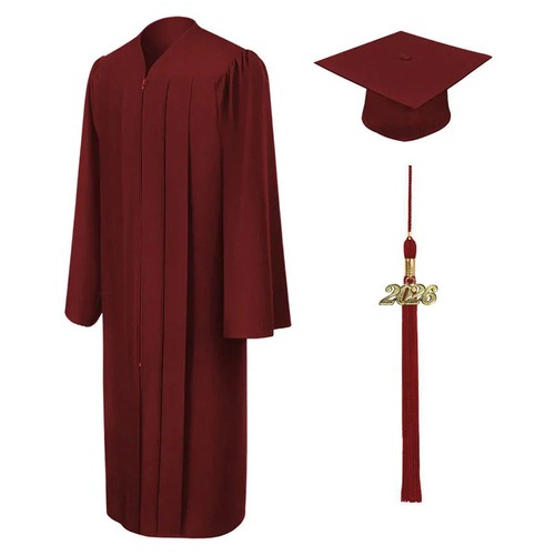 Matte burgundy high school - matte,