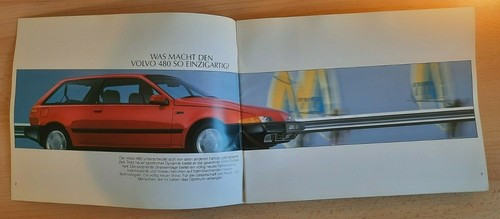 1988 volvo 480es - volvo, sales