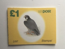 irish stamps, birds definitive booklet 