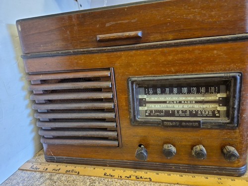 Pilot model tp31 vintage radio - pilot,