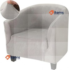 Jaotto Club Chair Covers for Armchair Tub Velvet#gray