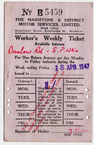 Bus ticket card - ticket,,