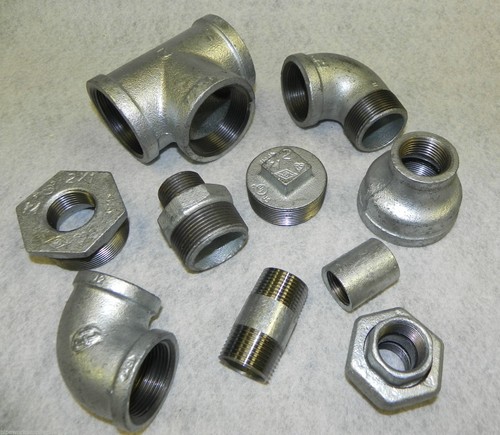 Galvanised malleable iron - galvanised,