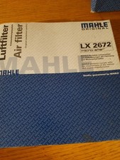 MAHLE LX2672 Air Filter Fits