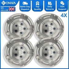 15" Wheel Trims Deep Dish Hub Caps Domed To For Fiat Ducato 2006-2025