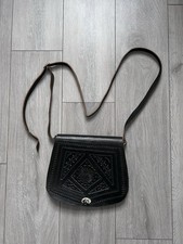 Rustic Leather Saddle Bag