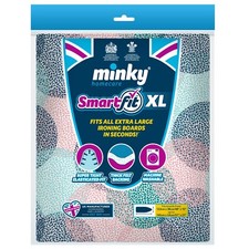 Minky Supersize XL Smart Fit Cotton Ironing Board Cover 145 x 54cm
