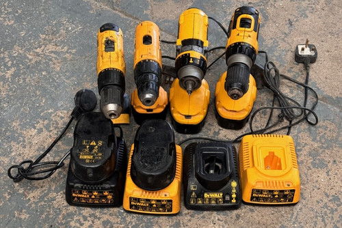 Dewalt drills battery chargers