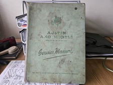 AUSTIN A40 SERVICE MANUAL