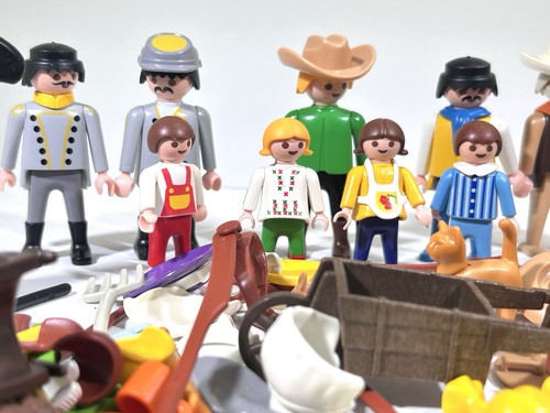 Vintage huge playmobil western - vintage,