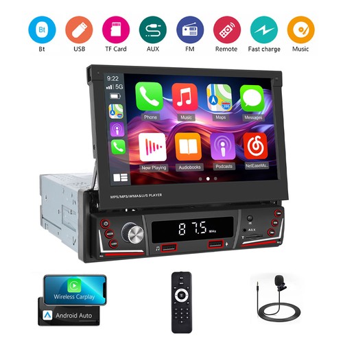 Single 1din car - single, radio