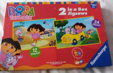 Ravensburger Dora The Explorer Jigsaw Puzzles 2 in a Box  12 & 24 Pieces 3+